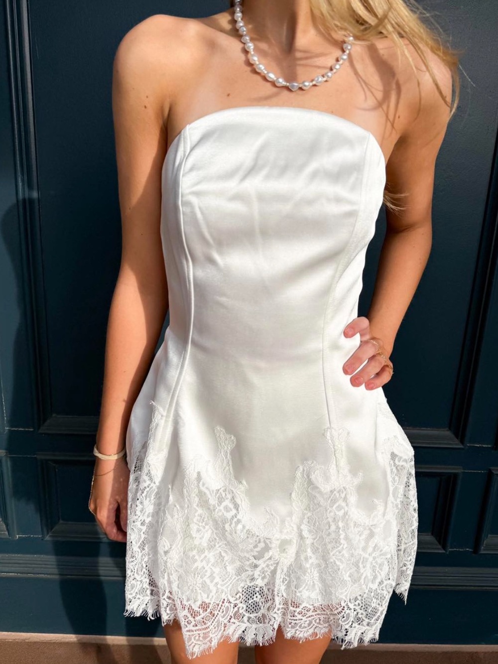 Amanda Uprichard Romilly Romper in White M